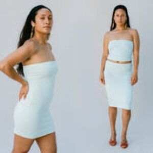 Gil Rodriguez The Tube Convertible Mini Dress - Palest Mint